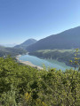 Le Lac de Monteynard-Avignonnet depuis le Belvédère