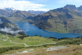 le lac de Roselend le lac de Roselend