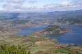 Le lac de Salagou depuis la montagne de Liausson