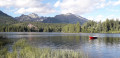 Le lac de Strbské Pleso