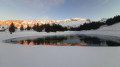 Le Lac des Prés au départ des Clots