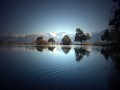 Le lac en fin de journée