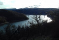 le lac et le pont de la Pyle