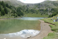 La table d'orientation des Orres et le Lac Sainte-Marguerite