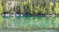 Le lac vert à Servoz Le lac vert à Servoz