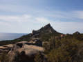 Le Lion de Roccapina vue depuis le Col 70 m