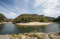Le long de l'Ardèche Le long de l'Ardèche