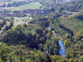 Le Loue et le ch&acirc;teau de Cl&eacute;ron
