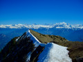 Le Môle (sommet 1863m-banc)