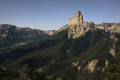 Le Mont Aiguille depuis le sommet du Goutaroux