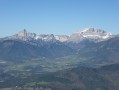 Le Mont Aiguille et le Grand Veymont Le Mont Aiguille et le Grand Veymont