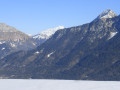 Le Mont Blanc au centre.
