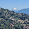 Le Mont Blanc depuis le glacis