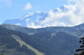 Le Mont Blanc vu du Mont Rond.