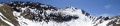 Le mont Colombier encore blanc sur sa face ouest Le mont Colombier encore blanc sur sa face ouest