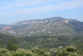 Le Mont Julien, le Grand Puech, l'aire de la Moure