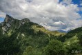 Le parcours : à droite le col des Nantets puis à gauche le roc de l'Encrenaz et à l'extrême gauche le Lanfonnet. Le parcours : à droite le col des Nantets puis à gauche le roc de l'Encrenaz et à l'extrême gauche le Lanfonnet.
