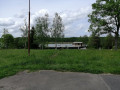 Le parking de l'Arboretum