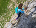 Le passage délicat du col du Câble