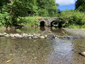 Le petit pont enjambant le ruisseau de Nafraiture