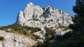 Le pic de Bertagne depuis le sentier de retour
