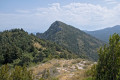 Le Pic de Fourneuby depuis le chemin de crete