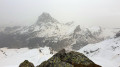 Le Pic du Midi de Bigorre (2884m) vu en montant au Pic de Larry (2250m)
