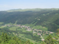 Le belvédère du Truchet depuis Lélex