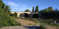 Le pont d'Albias au départ de la balade
