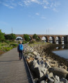 Le pont de chemin de fer au dessus du Scorff