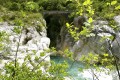 Le pont de la Cerise et l'Estéron Le pont de la Cerise et l'Estéron