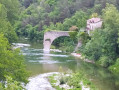 Les crêtes du Rocher le Révérend au départ du Rozier