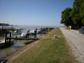 Le port à marée haute