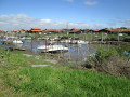 Le port de la Teste à marée basse