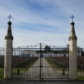 Le portail du château Mission Haut Brion Le portail du château Mission Haut Brion