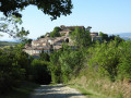 Vue depuis le premier chemin qui monte Vue depuis le premier chemin qui monte