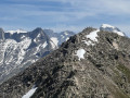 Le pyl&ocirc;ne, second sommet, depuis l'ar&ecirc;te du Sidelhorn