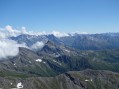 Le Queyras avec ici la Crête de la Taillante, le Mont Salsa et le Bric de Rubren