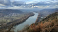 Le Rhône vu de Pierre Aiguille Le Rhône vu de Pierre Aiguille