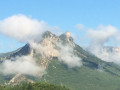 Sur la crête de la Montagne du Mollard