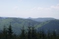 Le rocher de Dabo vu depuis la tour du Brotsch