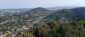 Le Rosemont depuis le premier promontoire