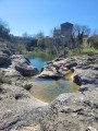 Le ruisseau de Salastre sous Lagorce