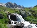 Le ruisseau des Cerces juste en dessous du lac de même nom Le ruisseau des Cerces juste en dessous du lac de même nom
