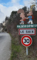 Le Saix - Ralentir enfants