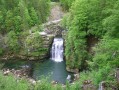Der Saut du Doubs (Wasserfall) und Le Châtelard