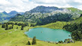 Le Seebergsee depuis le col