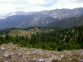 Le sentier menant au lac Miroir
