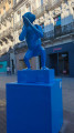 Le singe regardant le ciel by Munoz
