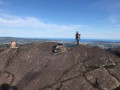 Le sommet du Monte Oindi Le sommet du Monte Oindi